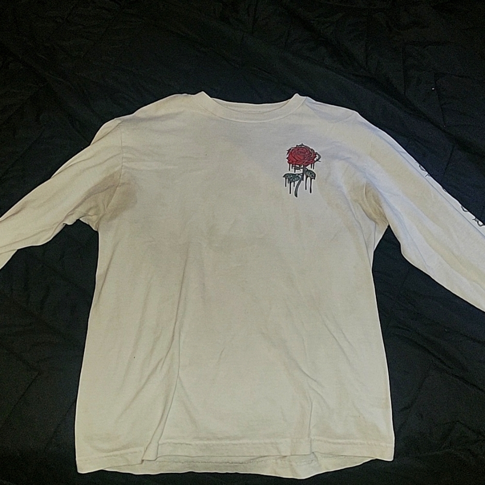 Rose print zumiez shirt